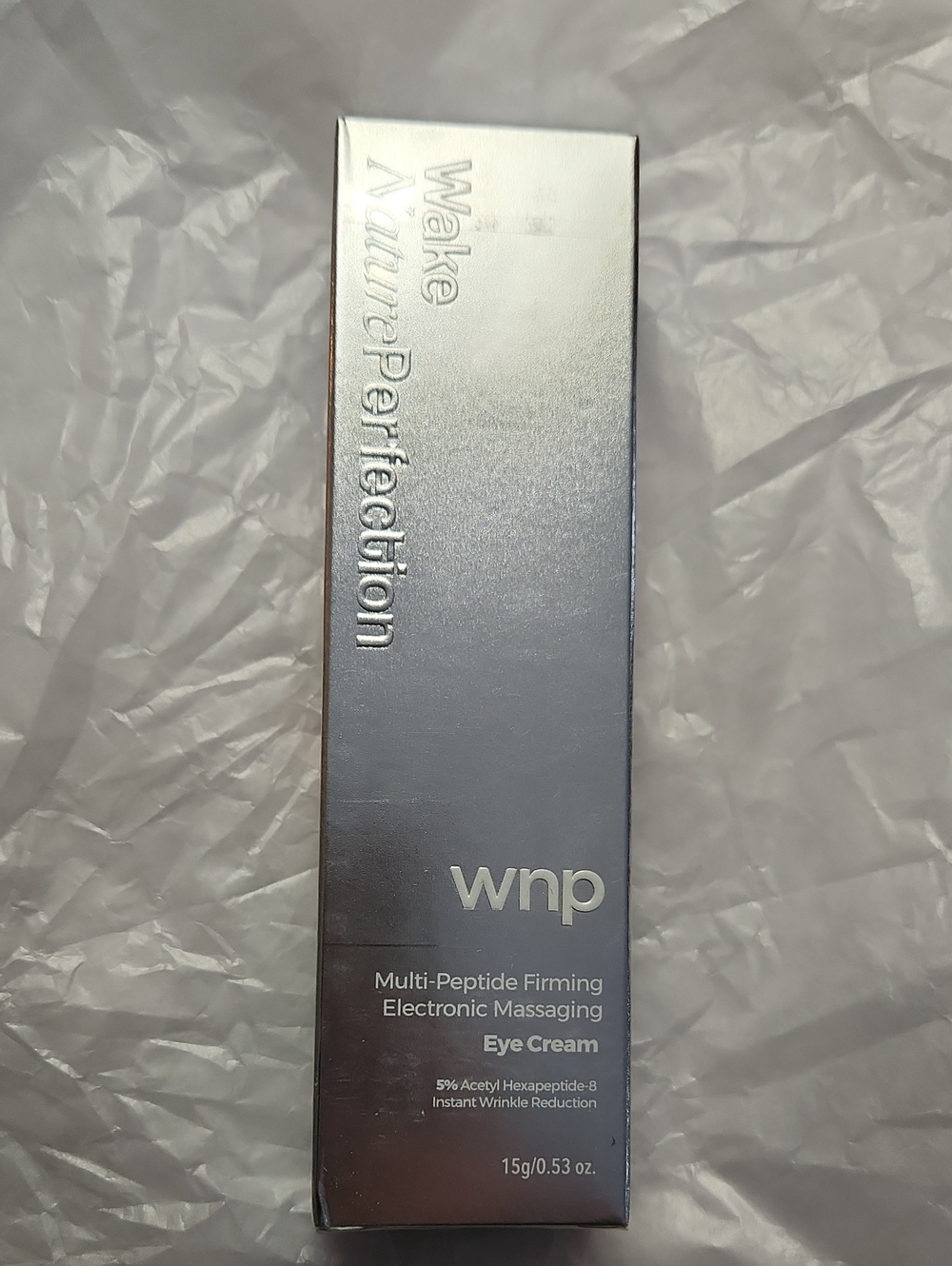 Wake Natural Perfection Multi-Peptide Firming Eye Cream — Silver